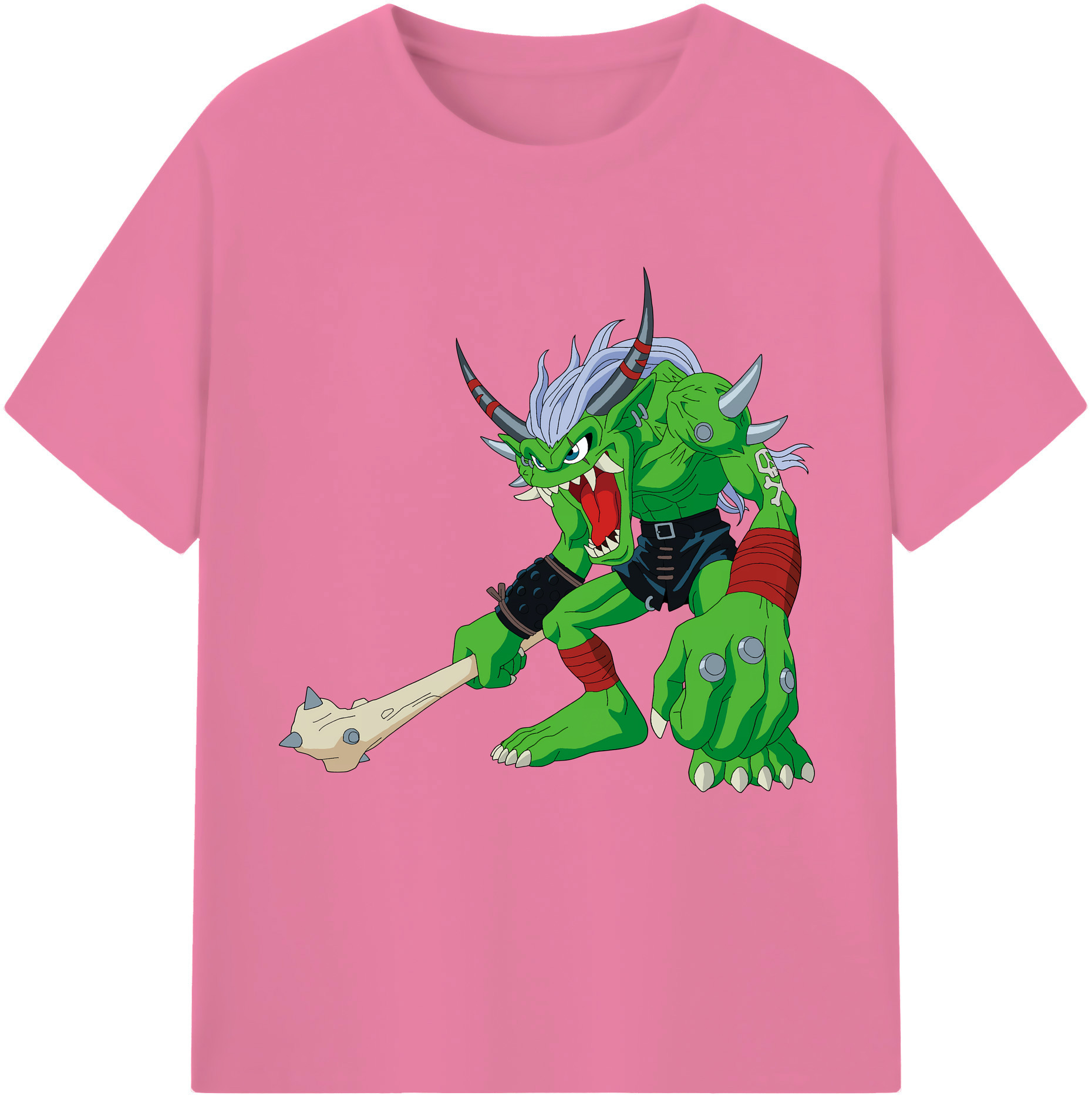 （画像用） Digimon デジタルモンスター/デジモン 綿100％半袖Tシャツ（フロントプリント）